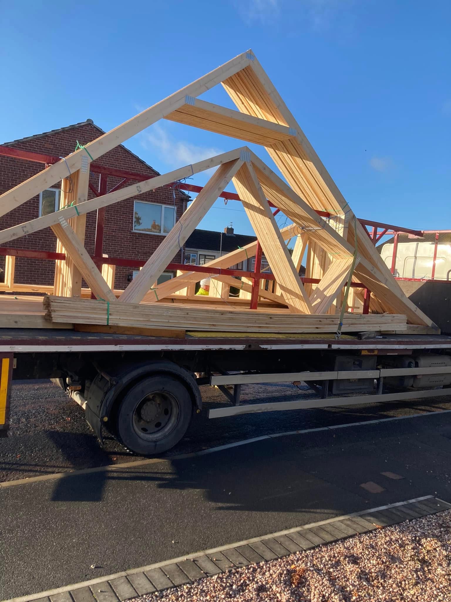 Roof Timbers Delivery